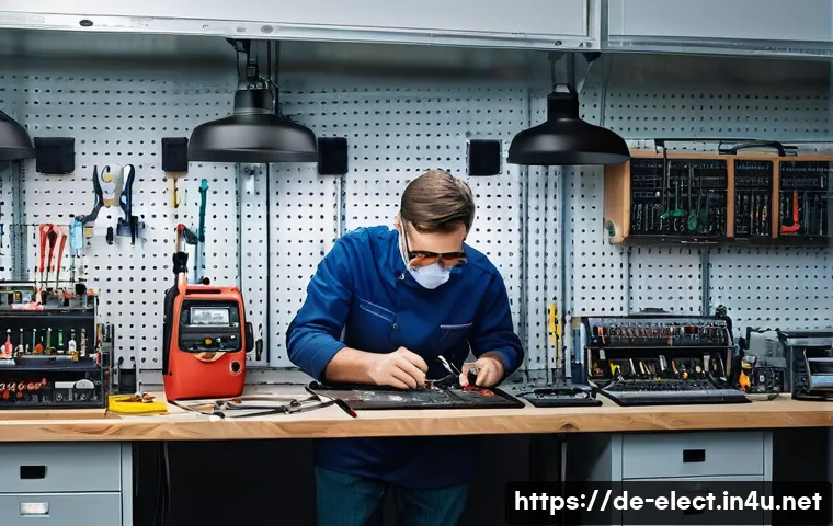 전자기기 관련 실습실 운영 방법 - **Safety First in a Modern Electronics Lab:**
    A well-lit, clean, and organized home electronics ...
