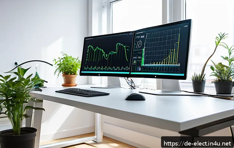 전자기기 전문가의 하루 업무 루틴 - A modern electronics engineer's workspace in a bright, minimalist office in Germany, featuring a hei...